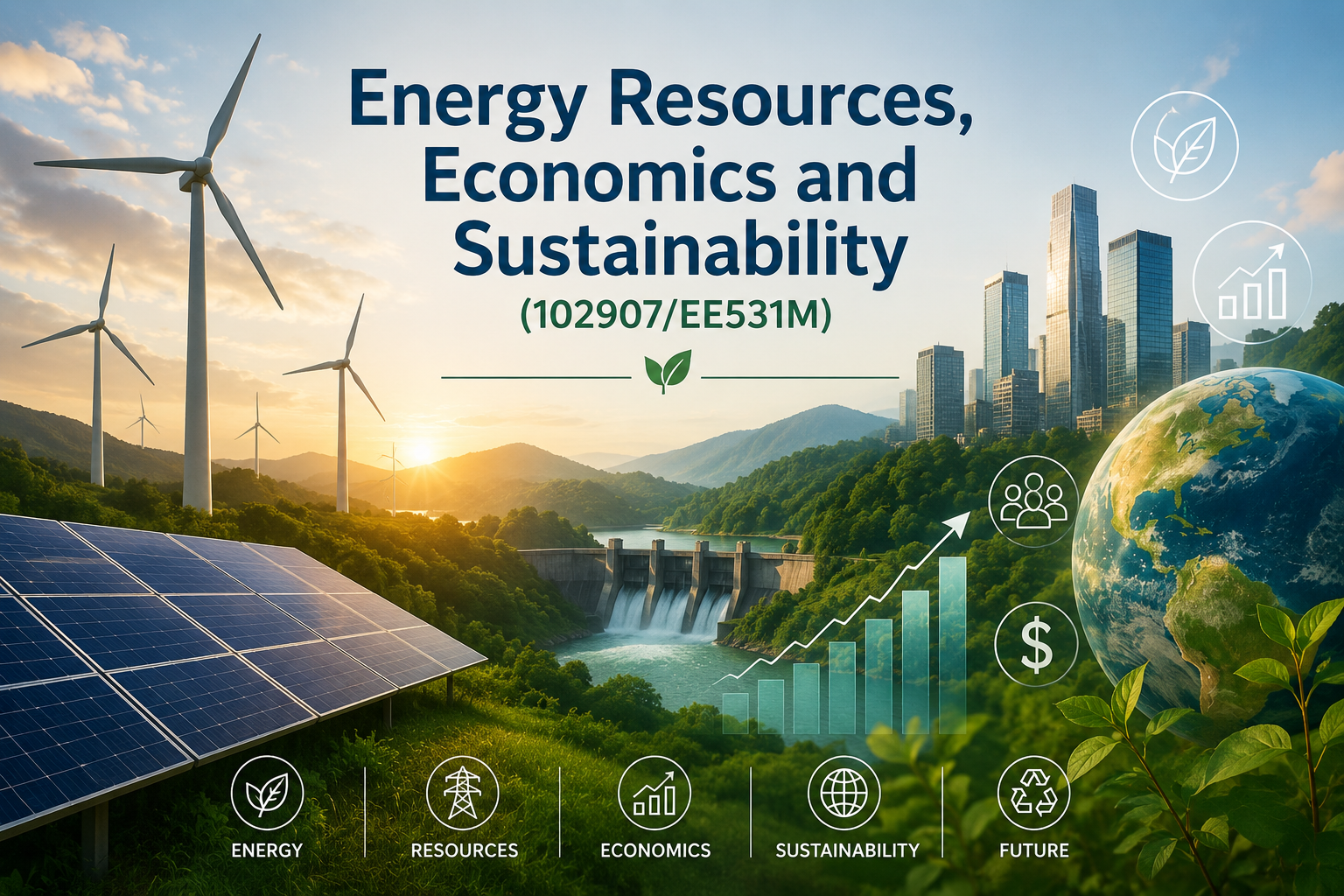 Energy Resources,Economics and Sustainability(102907/EE531M) 102907-EE531M